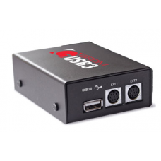 Автомобильный MP3 адаптер GROM USB3PLUS (USB поддержка flac/iPhone/*Android/*Bluetooth/*AUX)